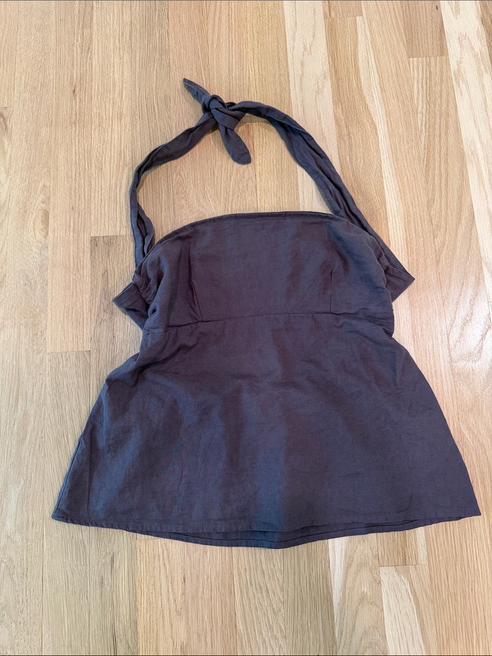 Glassons Brown Halter Tank Top